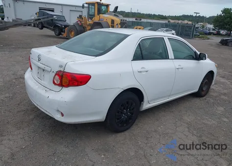 2009 Toyota Corolla Le из США, поврежденный, VIN 2T1BU40E19C120280